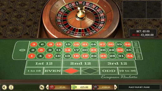 Live European Roulette